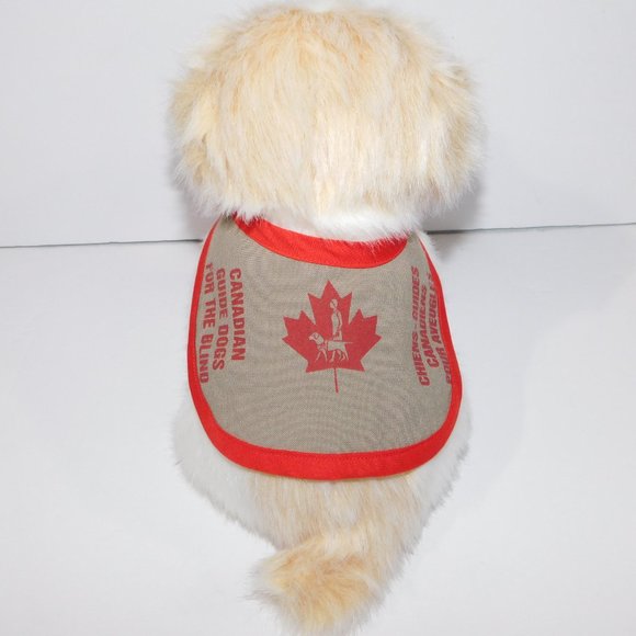 Canadian Guide Dogs for The Blind Plush Stuffed bilingual English French - Picture 4 of 8